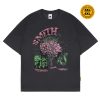 House of Smith Kaos Oversize Pria - Damage Heavyweight Oversized Tshirt Dk Grey #2 - Oversize T Shirt