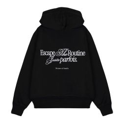 House of Smith Sweater Hoodie Oversize Pria - Parfois Oversized Hoodie Black #2