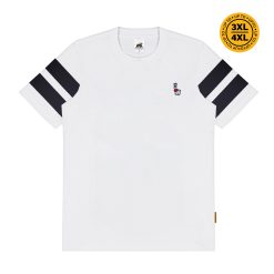 House of Smith Kaos Pria Lengan Pendek - Stripaca Tshirt White #2 - T Shirt