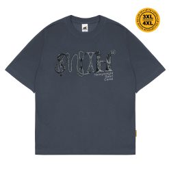 House of Smith Kaos Oversize Pria - Trads Heavyweight Oversized Tshirt Grey #2 - Oversize T Shirt