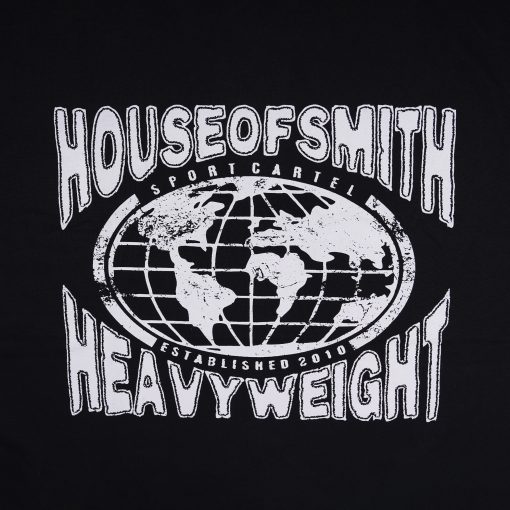 House of Smith Kaos Oversize Pria - Gruns Oversized Black - Oversize T Shirt - Image 2