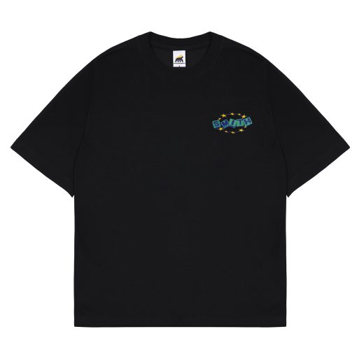 House of Smith Kaos Oversize Pria - Dweller Heavyweight Oversized Tshirt Black - Oversize T Shirt - Image 2