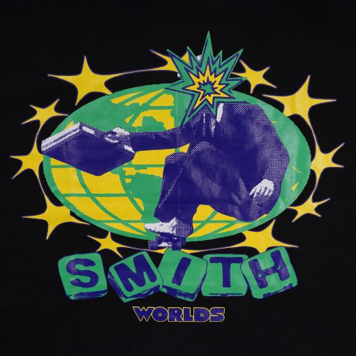 House of Smith Kaos Oversize Pria - Dweller Heavyweight Oversized Tshirt Black - Oversize T Shirt - Image 3