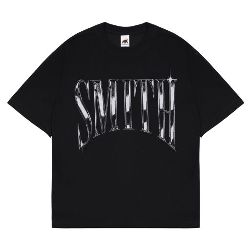 House of Smith Kaos Oversize Pria - Chrome Tshirt Oversized Black - Oversize T Shirt