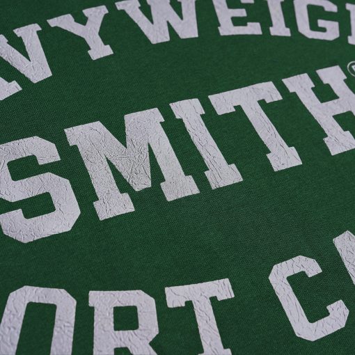 House of Smith Kaos Oversize Pria - Smith Heavyweight Badge Typeface Green Oversized - Oversize T Shirt - Image 3
