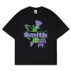 House of Smith Kaos Oversize Pria - Scrowld Heavyweight Oversized Tshirt Black - Oversize T Shirt