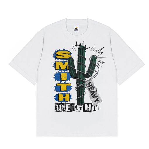 House of Smith Kaos Oversize Pria - Wasted Heavyweight Oversized Tshirt White - Oversize T Shirt