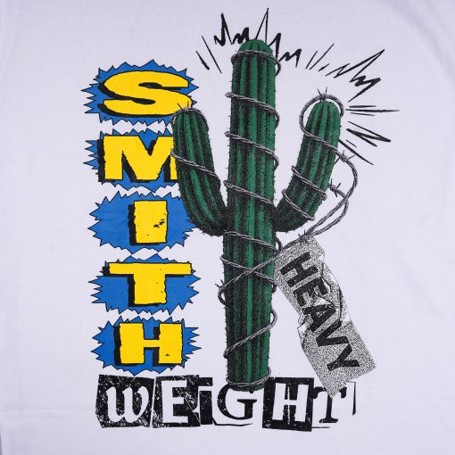 House of Smith Kaos Oversize Pria - Wasted Heavyweight Oversized Tshirt White - Oversize T Shirt - Image 2