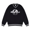 House of Smith Sweater Crewneck Oversize Pria - Vordens Crewneck Black