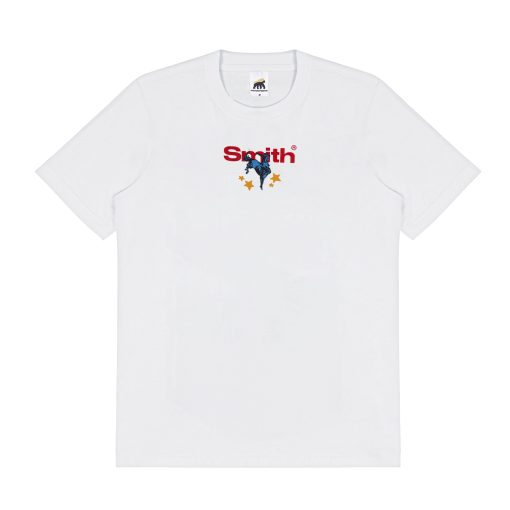 House of Smith Kaos Pria Lengan Pendek - Rounds Tshirt White - T Shirt