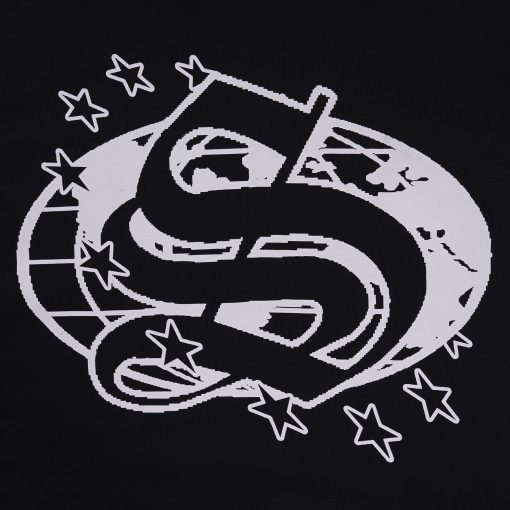 House of Smith Kaos Oversize Pria - Starcircle Heavyweight Oversized Tshirt Black - Oversize T Shirt - Image 3