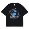 House of Smith Kaos Oversize Pria - Star Chain Heavyweight Oversized Tshirt Black - Oversize T Shirt