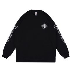 Alternative view of House of Smith Kaos Pria Oversize Lengan Panjang - Screwed Long Sleeve Oversized Black - T Shirt Long Sleeve Oversize