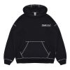 House of Smith Sweater Hoodie Oversize Pria - Thread Black Hoodie