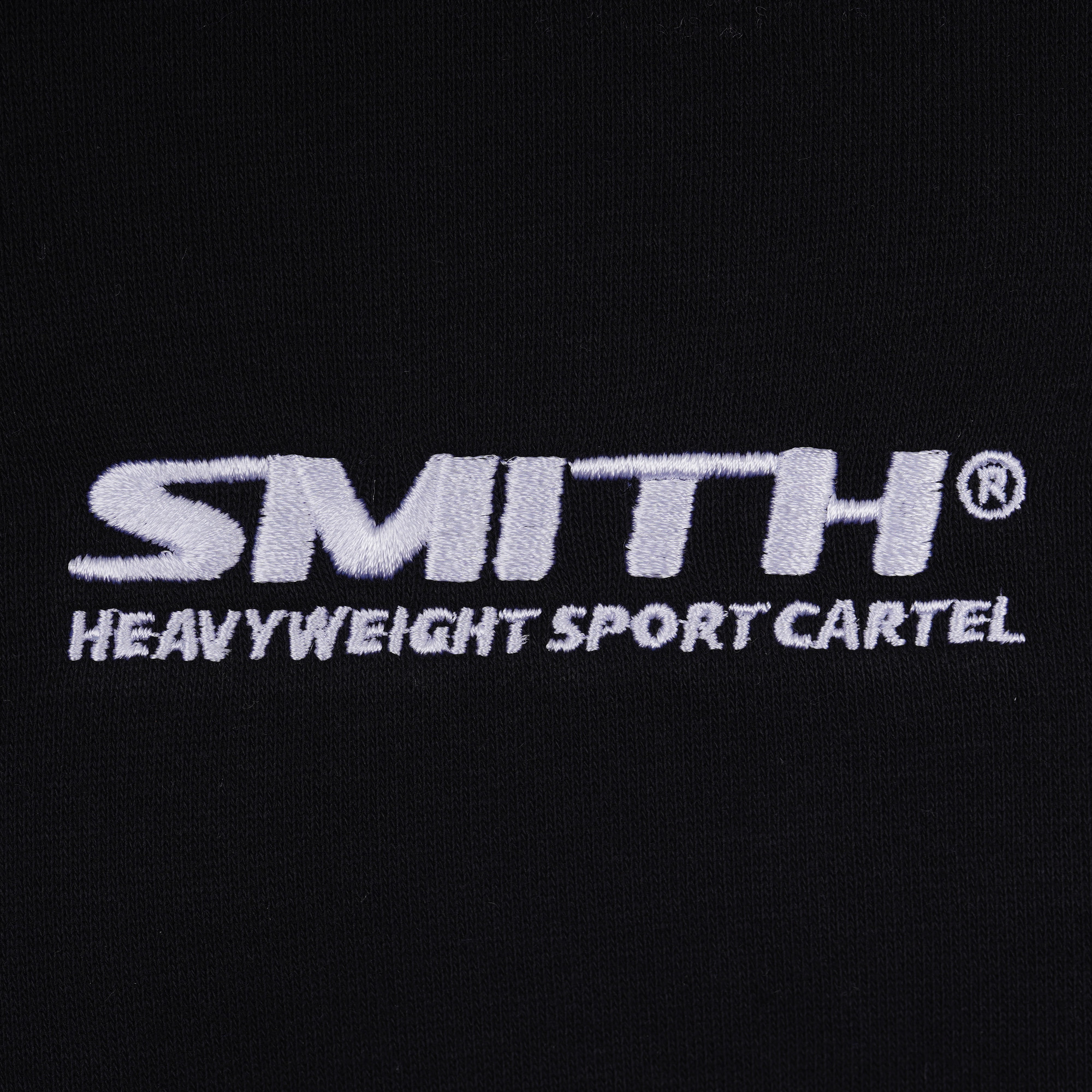 House of Smith Sweater Hoodie Oversize Pria - Thread Black Hoodie - Image 2