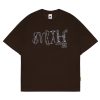 House of Smith Kaos Oversize Pria - Trads Heavyweight Oversized Tshirt Brown - Oversize T Shirt
