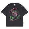House of Smith Kaos Oversize Pria - Damage Heavyweight Oversized Tshirt Dk Grey - Oversize T Shirt