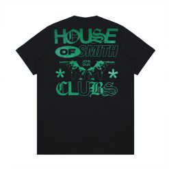 House of Smith Kaos Pria Lengan Pendek - Troops Tshirt Black- T Shirt