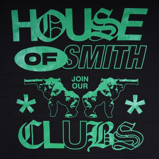 House of Smith Kaos Pria Lengan Pendek - Troops Tshirt Black- T Shirt - Image 3