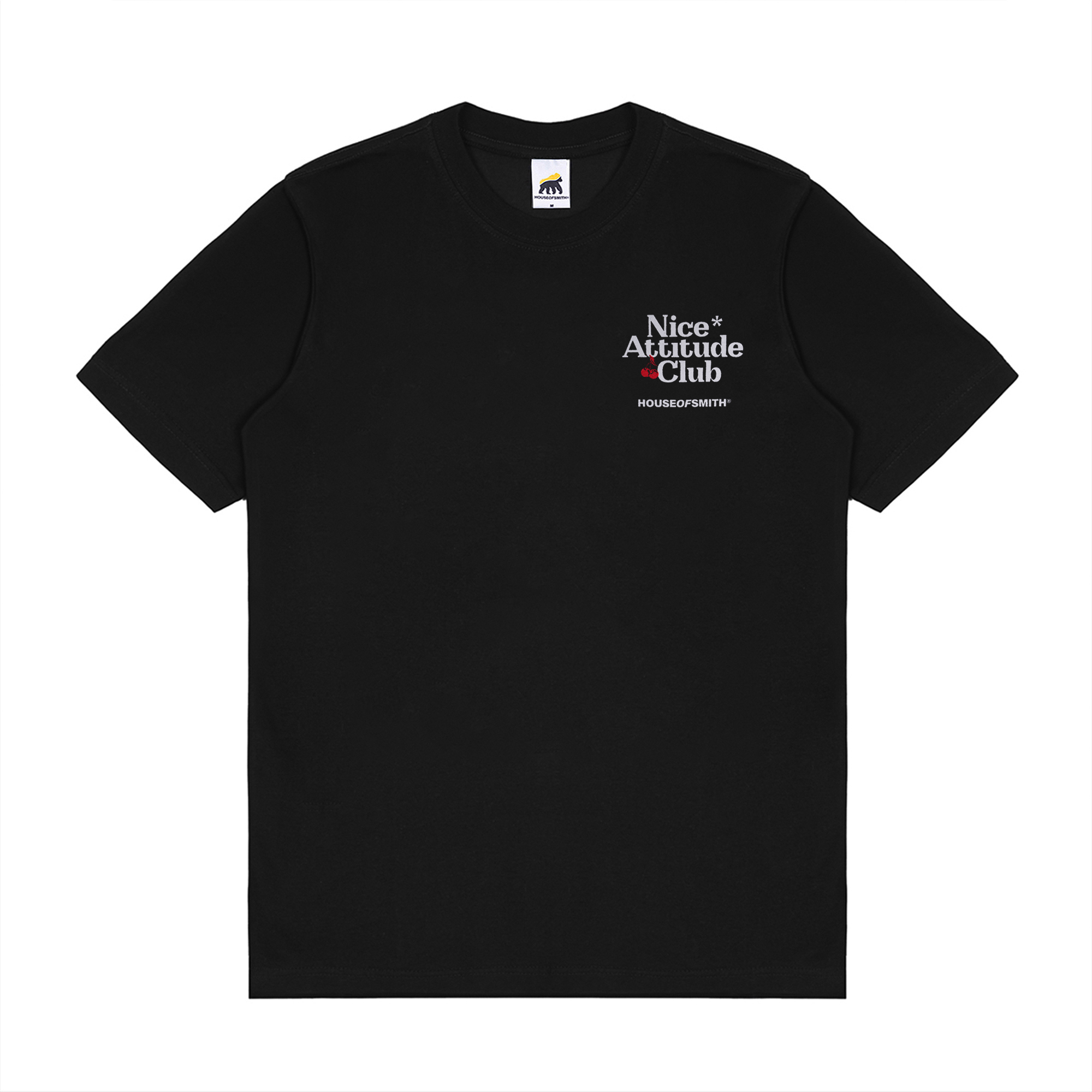 House of Smith Kaos Pria Lengan Pendek - Nice Attitude Tshirt Black - T Shirt - Image 2