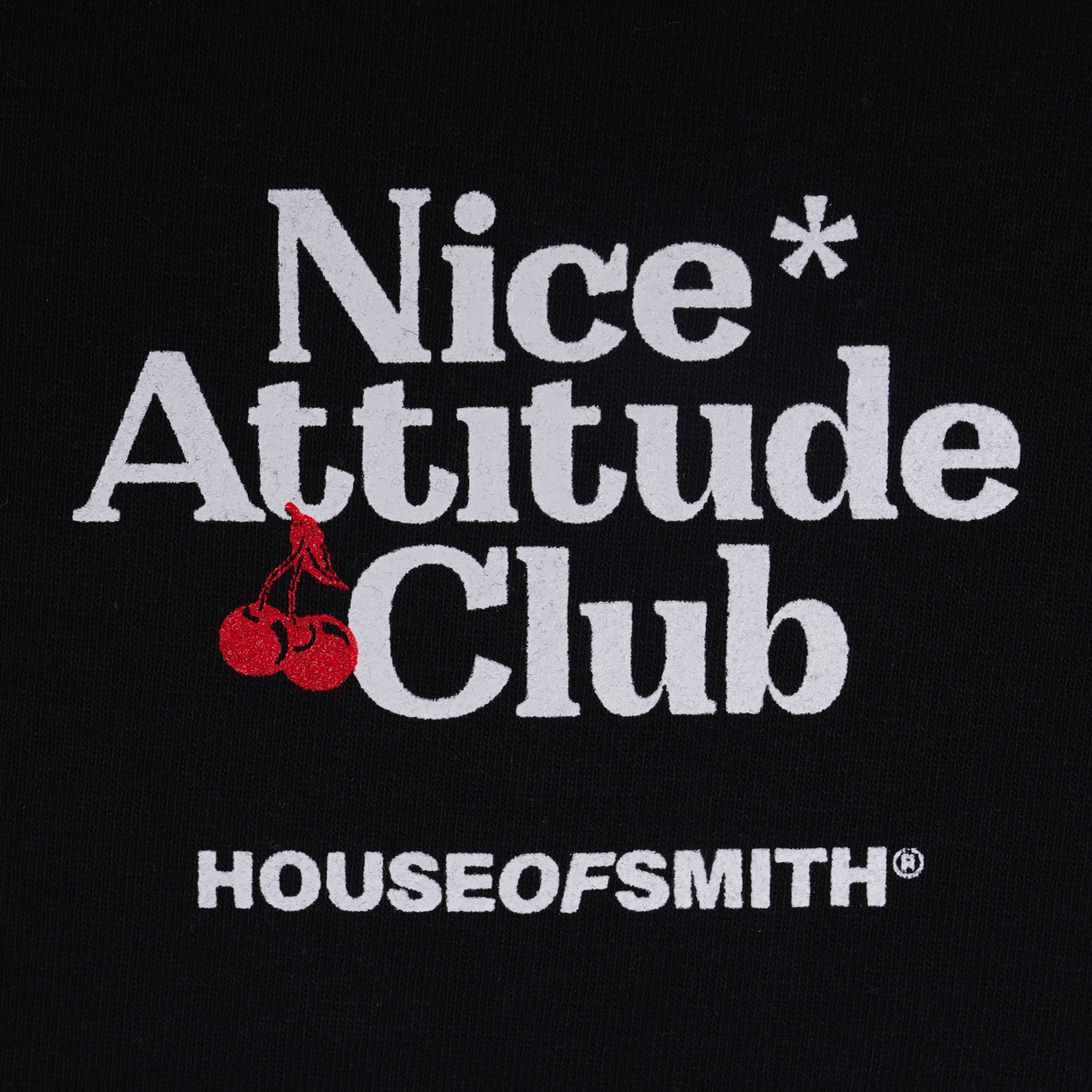 House of Smith Kaos Pria Lengan Pendek - Nice Attitude Tshirt Black - T Shirt - Image 3