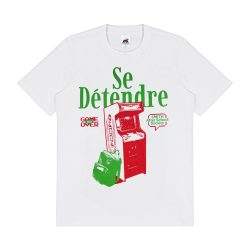 House of Smith Kaos Pria Lengan Pendek - Se Detendre Tshirt White - T Shirt