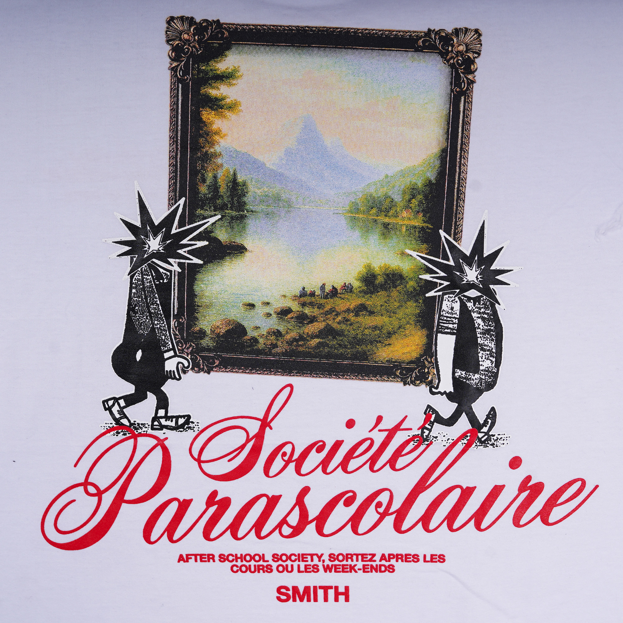 House of Smith Kaos Pria Lengan Pendek - Portrayal Tshirt White - T Shirt - Image 3