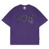 House of Smith Kaos Oversize Pria - Trads Heavyweight Oversized Tshirt Purple - Oversize T Shirt