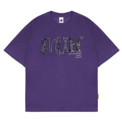 House of Smith Kaos Oversize Pria - Trads Heavyweight Oversized Tshirt Purple - Oversize T Shirt