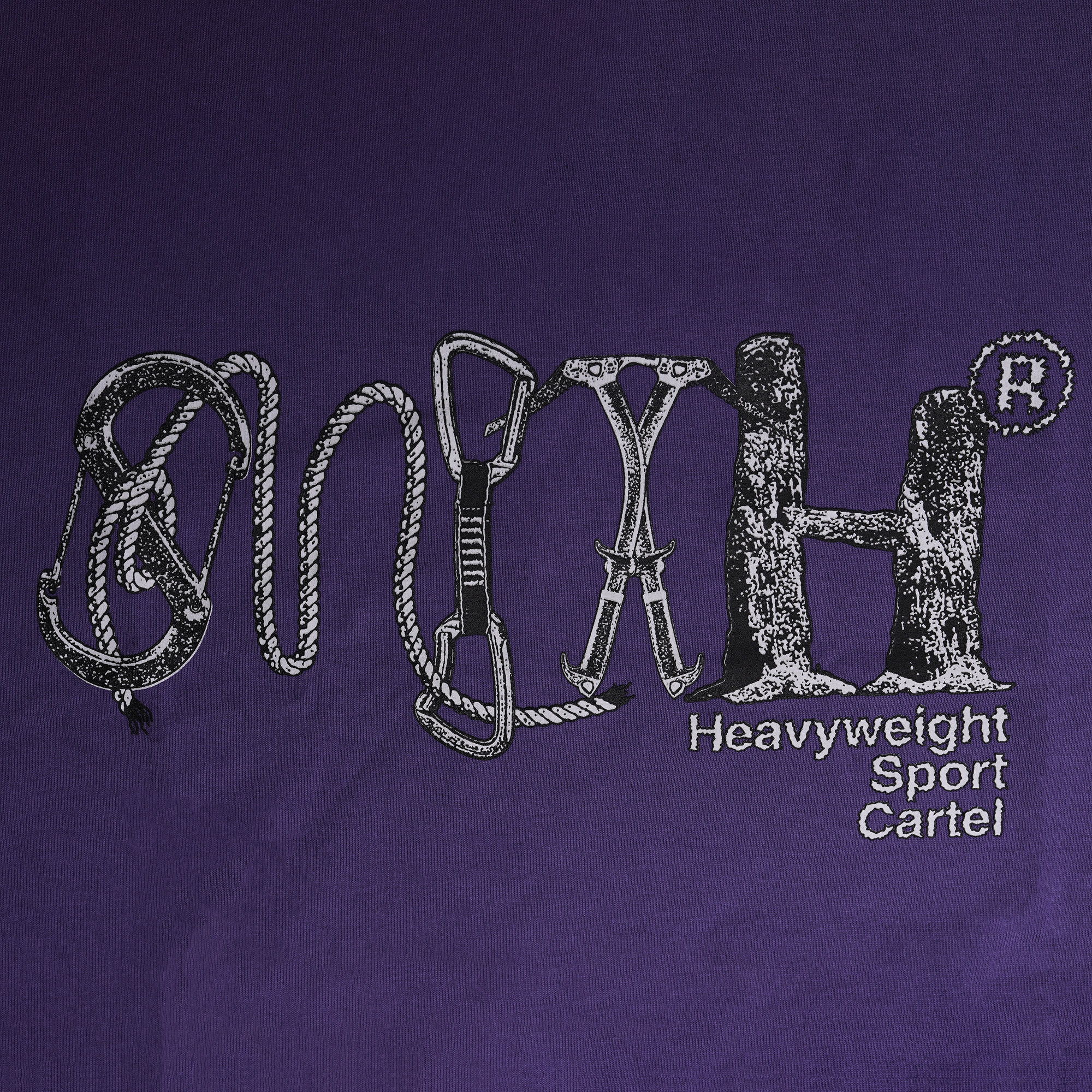 House of Smith Kaos Oversize Pria - Trads Heavyweight Oversized Tshirt Purple - Oversize T Shirt - Image 2