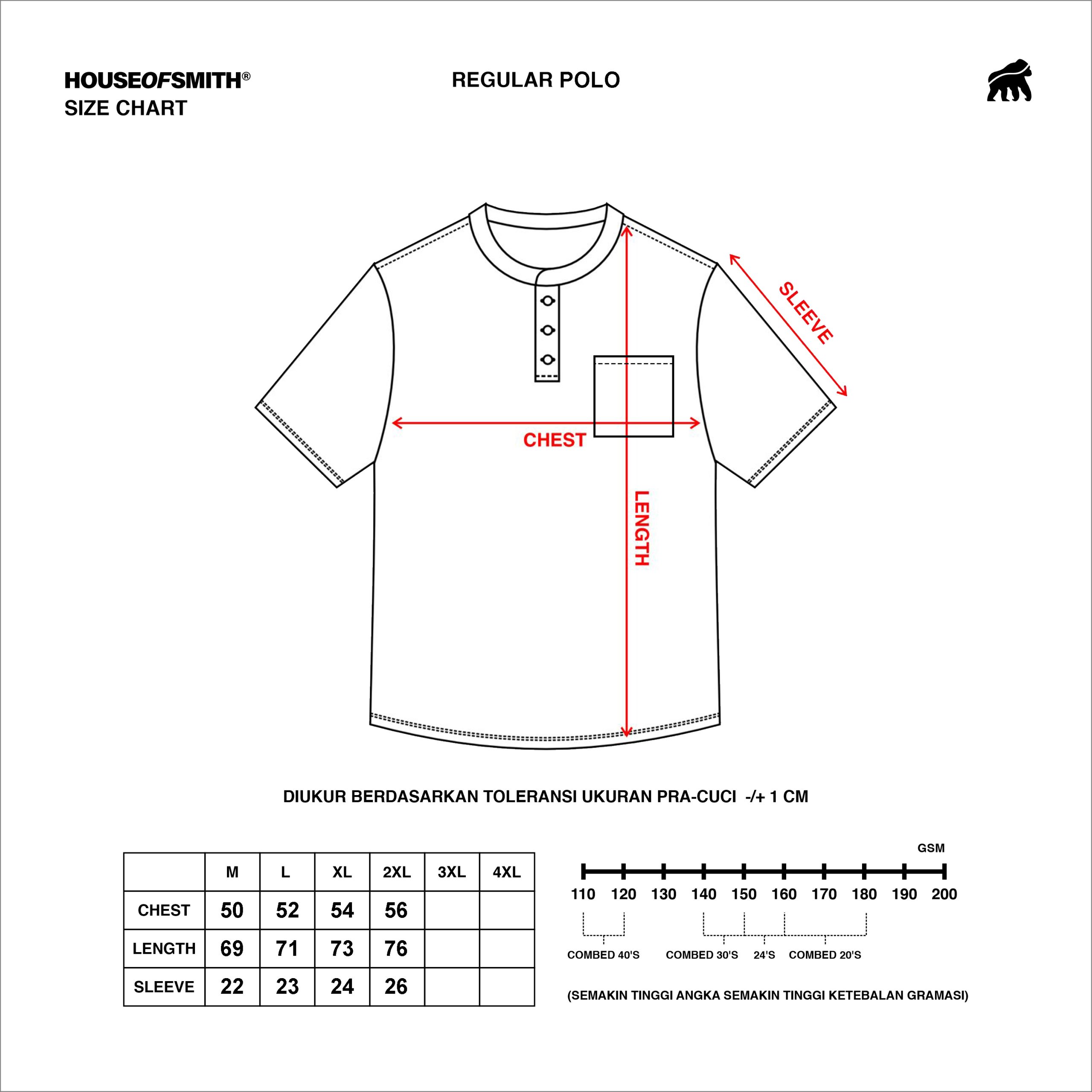 House of Smith Kaos Henley Pria Lengan Pendek - Tomatoes Pocket Regular Henley Black - T Shirt Short Henley - Image 3