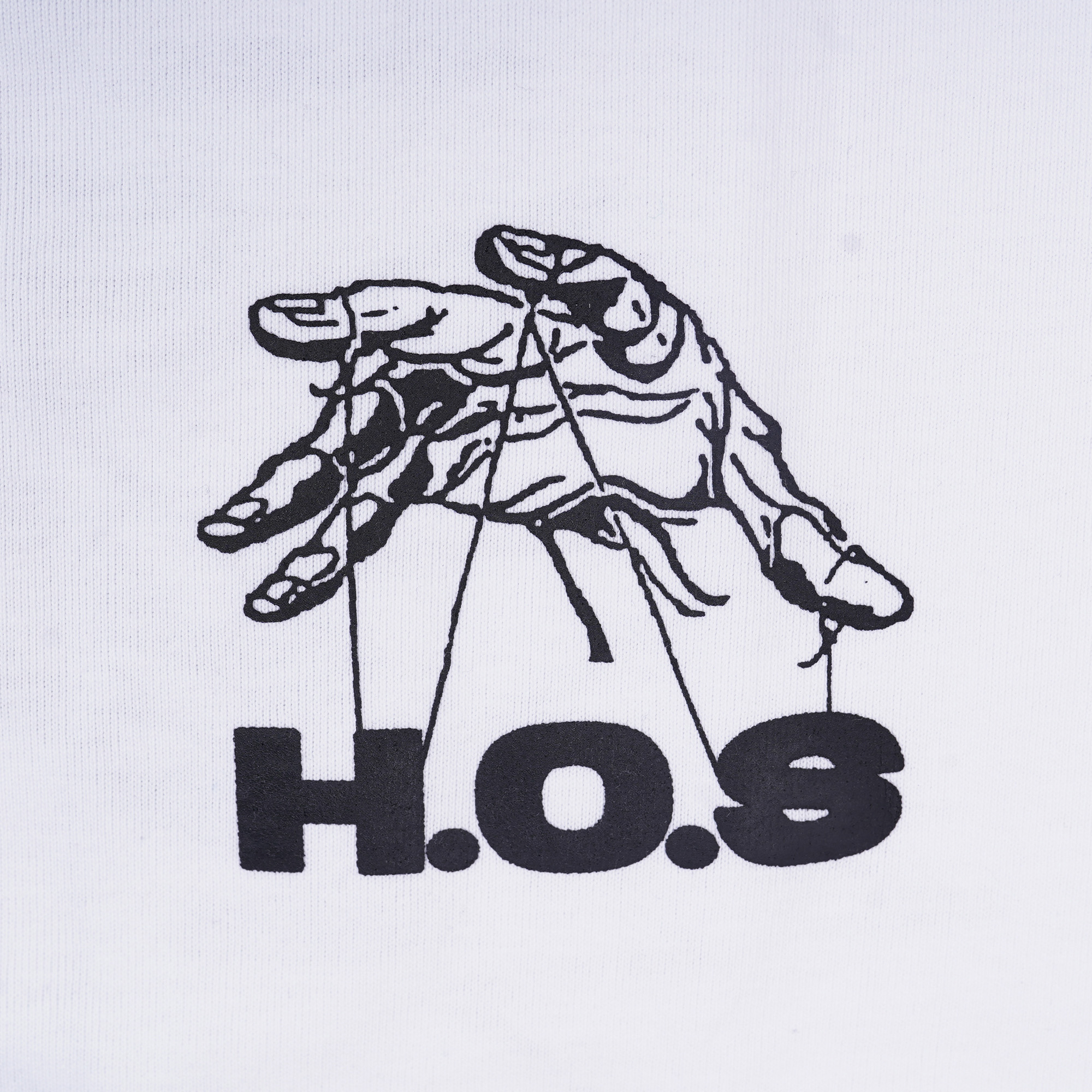 House of Smith Kaos Oversize Pria - Process Heavyweight Oversized Tshirt White - Oversize T Shirt - Image 4