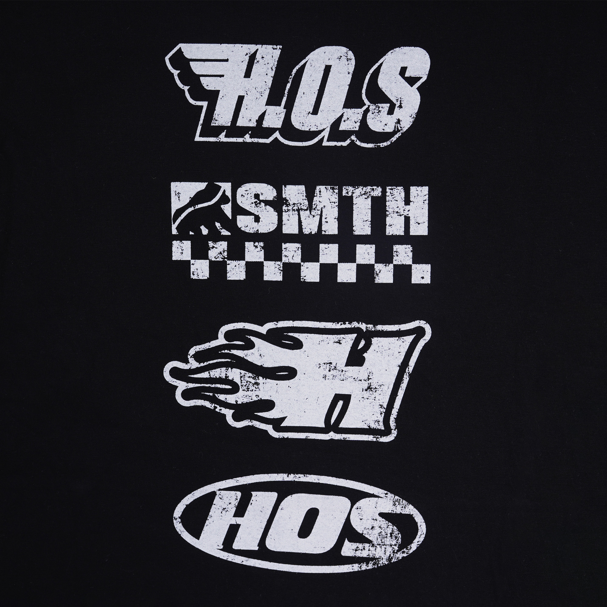 House of Smith Kaos Pria Lengan Pendek - Four Speed Tshirt Black #2 - T Shirt - Image 4