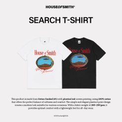 House of Smith Kaos Pria Lengan Pendek - Search Tshirt - T Shirt