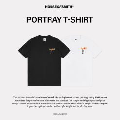 House of Smith Kaos Pria Lengan Pendek - Portray Tshirt - T Shirt
