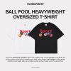 House of Smith Kaos Oversize Pria - Ball Pool Heavyweight Oversized Tshirt - Oversize T Shirt
