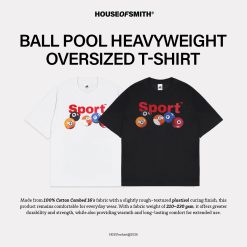 House of Smith Kaos Oversize Pria - Ball Pool Heavyweight Oversized Tshirt - Oversize T Shirt