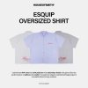 House of Smith Kemeja Oversize Pria - Esquip Oversized Shirt - Short Shirts Oversized