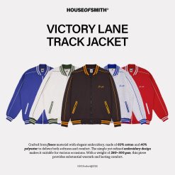 House of Smith Jaket Tracktop Pria - Victory Lane Track Jacket - Jacket
