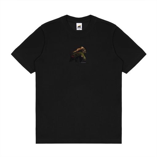 House of Smith Kaos Pria Lengan Pendek - Lush Logo Regular Black #2 - T Shirt