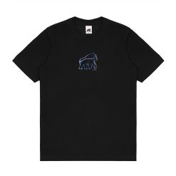 House of Smith Kaos Pria Lengan Pendek - Blizzard Logo Regular Black #2 - T Shirt