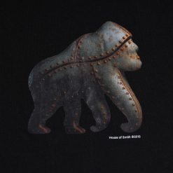 Alternative view of House of Smith Kaos Pria Lengan Pendek - Rusty Logo Regular Black #2 - T Shirt