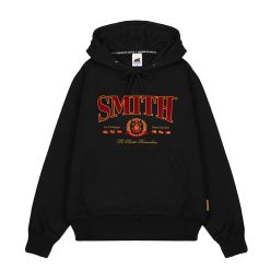 House of Smith Sweater Hoodie Pria - Classic Badge Hoodie Black #2