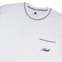 Alternative view of House of Smith Kaos Oversize Pria - Smith Pocket Oversized Tshirt White - Oversize T Shirt