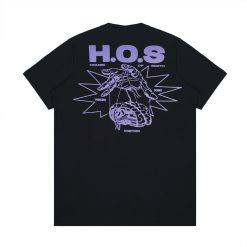 House of Smith Kaos Pria Lengan Pendek - Process Tshirt Black - T Shirt
