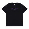 House of Smith Kaos Pria Lengan Pendek - Purple Edge Tee Regular Tshirt Black - T Shirt