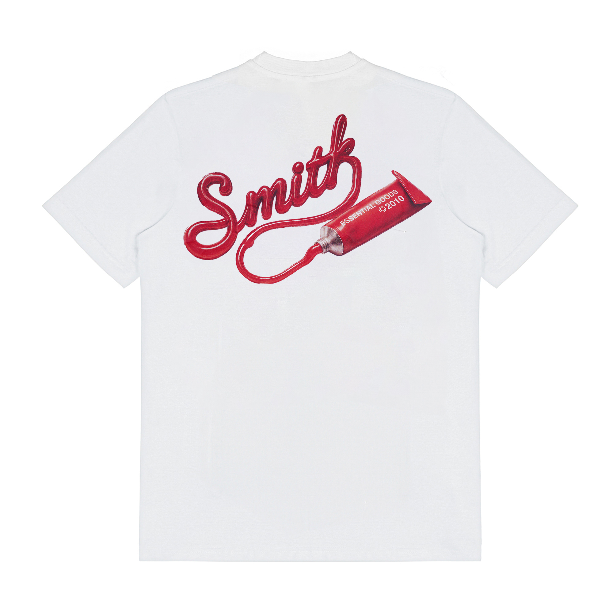 House of Smith Kaos Pria Lengan Pendek - Polish Tshirt White - T Shirt