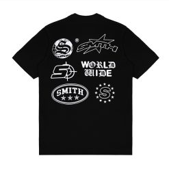House of Smith Kaos Pria Lengan Pendek - Fervor Tshirt Black - T Shirt