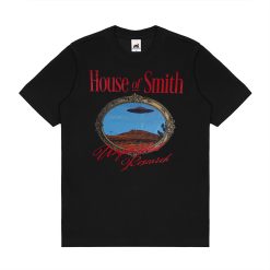 House of Smith Kaos Pria Lengan Pendek - Search Tshirt Black - T Shirt