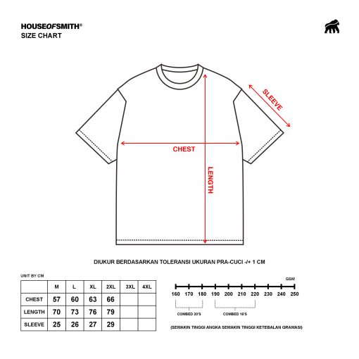House of Smith Kaos Oversize Pria - Troops Oversized Tshirt Green - Oversize T Shirt - Image 5